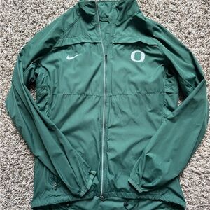 Nike Forest Green Jacket with Logo